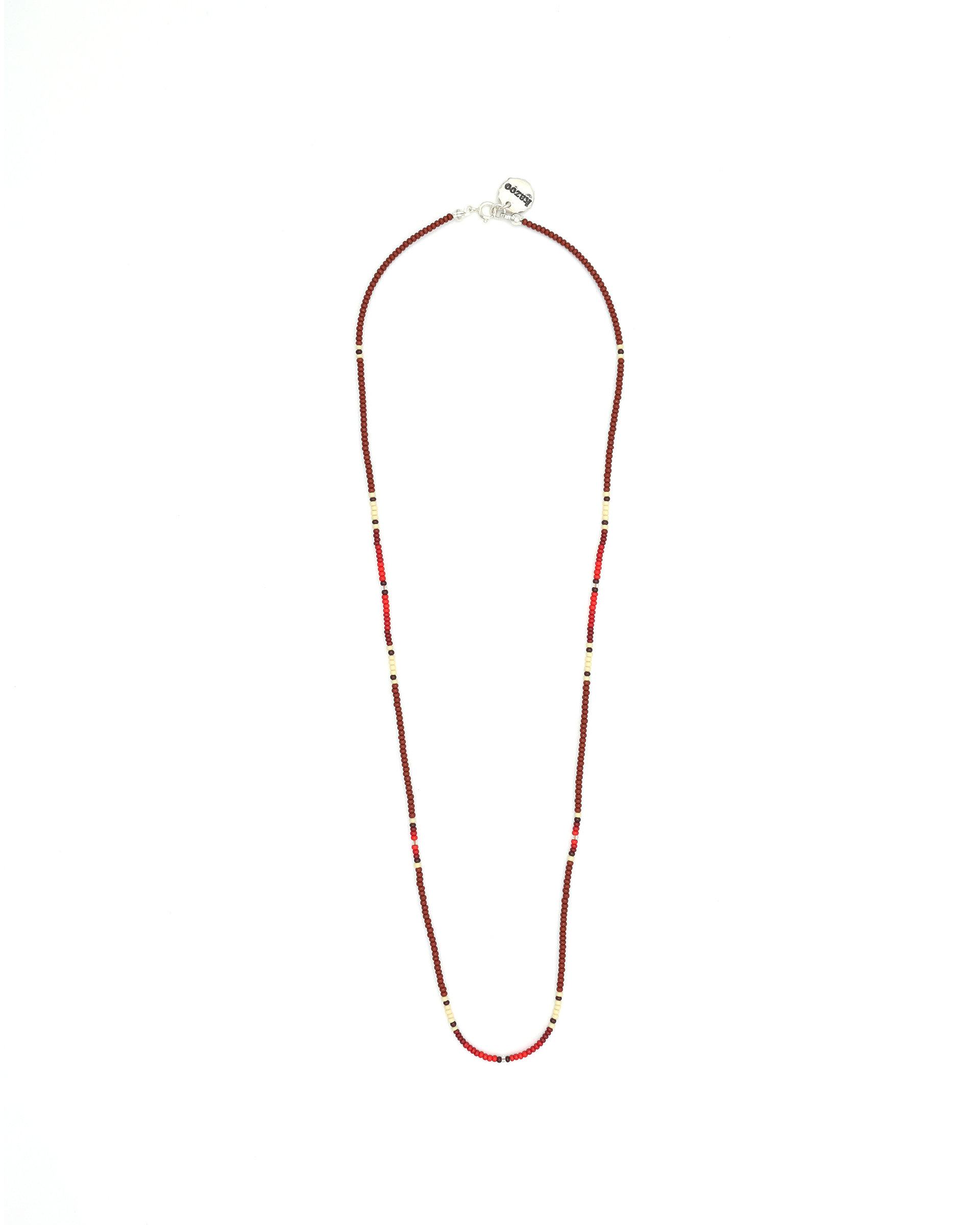 RED - MAROON / BEADS NECKLACE