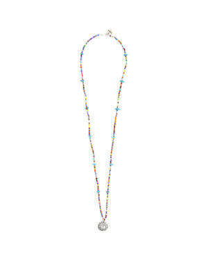 VINTAGE BEADS NECKLACE - SOUTHERN FLOWER